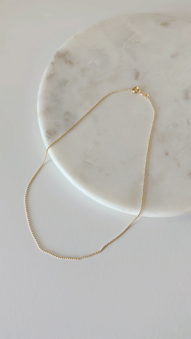 The Marlee necklace - 18k gold filled- non tarnish