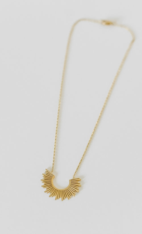 Tamra sunburst necklace