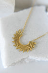 Tamra sunburst necklace