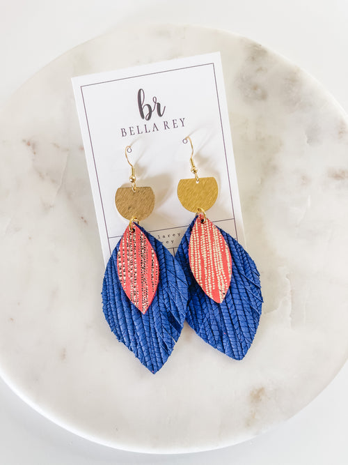 The Lilah {red & blue}